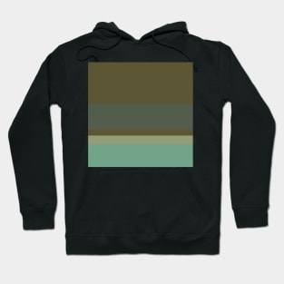 A cool combination of Soldier Green, Beige, Artichoke, Greyish Teal and Gunmetal stripes. Hoodie
